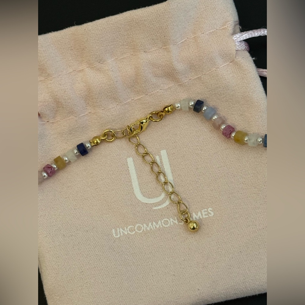 New Uncommon James multi colored beaded necklace - Picture 4 of 5